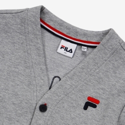 Fila Heritage Cardigan - Poikien Kevyet Takit - Vaalean | FI-77300